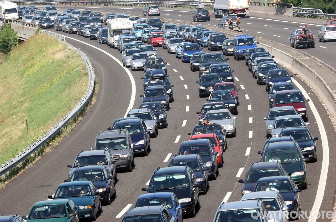 Primi bollini rossi per le strade italiane