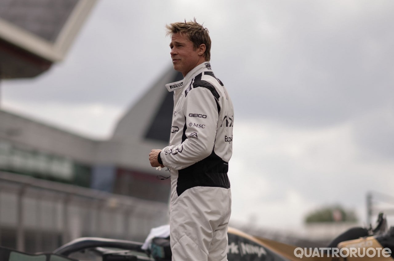 In pista con Brad Pitt