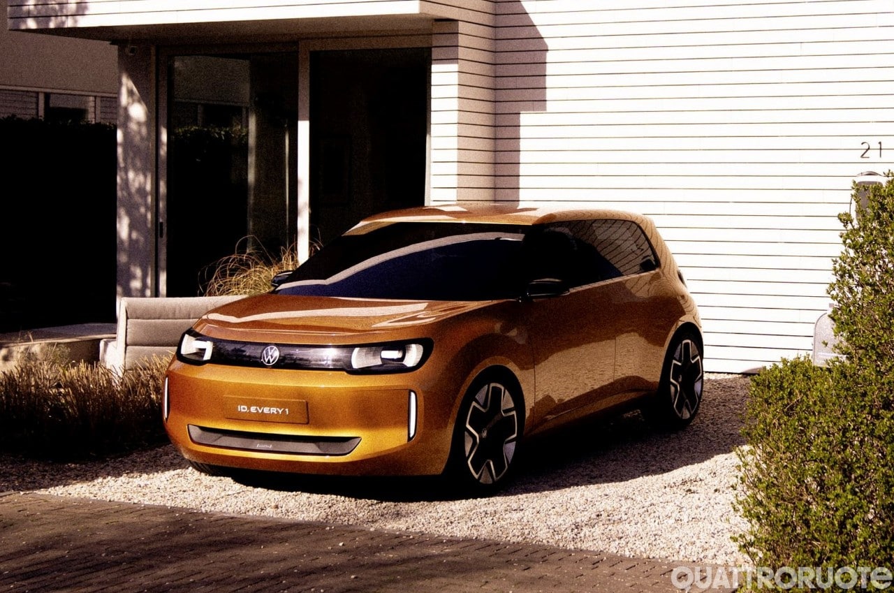 Nuova Volkswagen ID.1, l’erede elettrica della Up! sotto i 20.000 euro