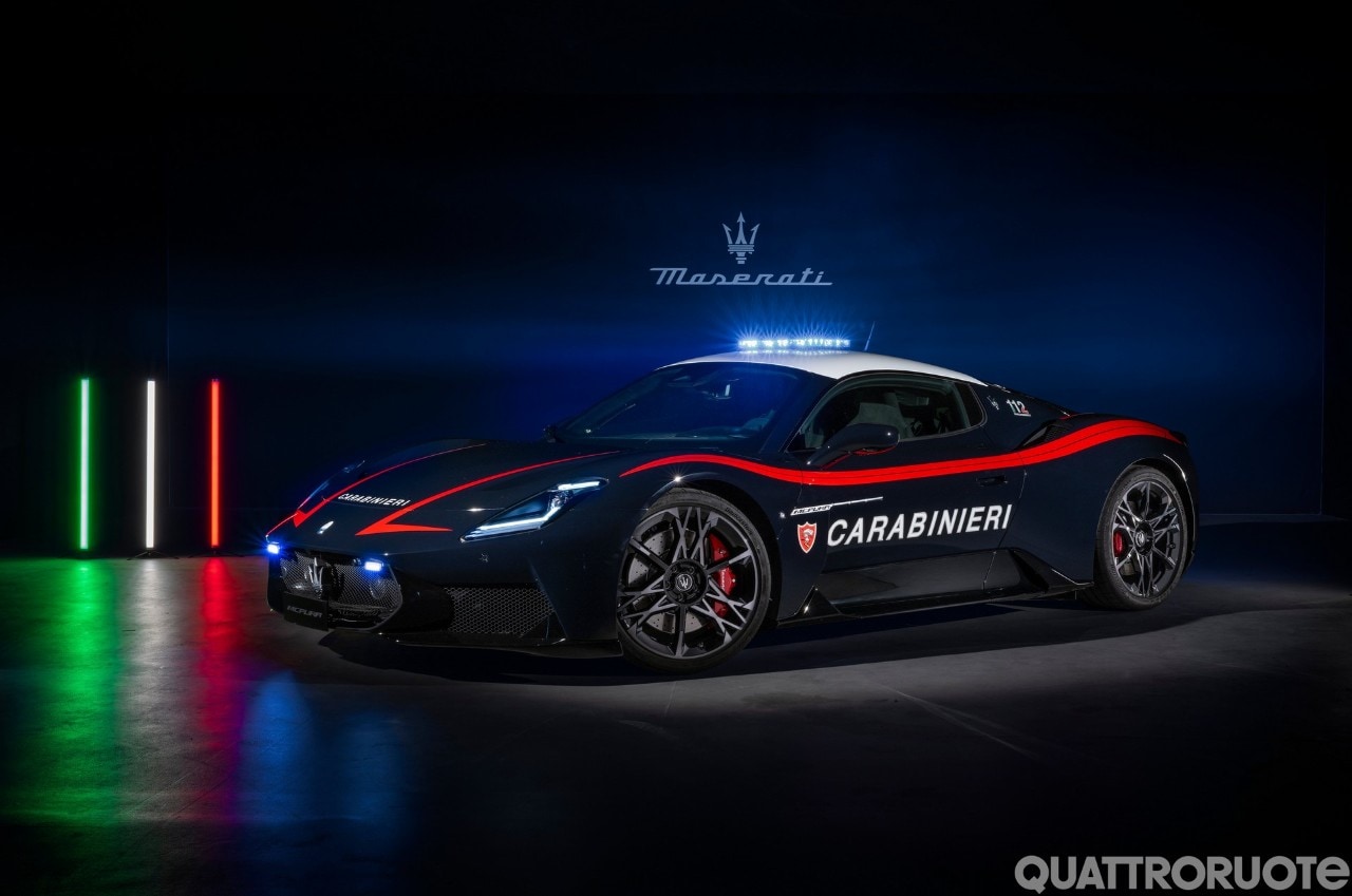 Le auto dei Carabinieri più veloci di sempre