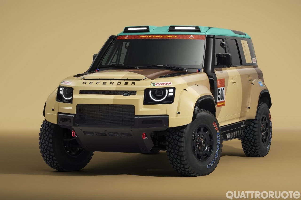 Ecco la Defender Dakar D7X-R che correrà nei raid 
