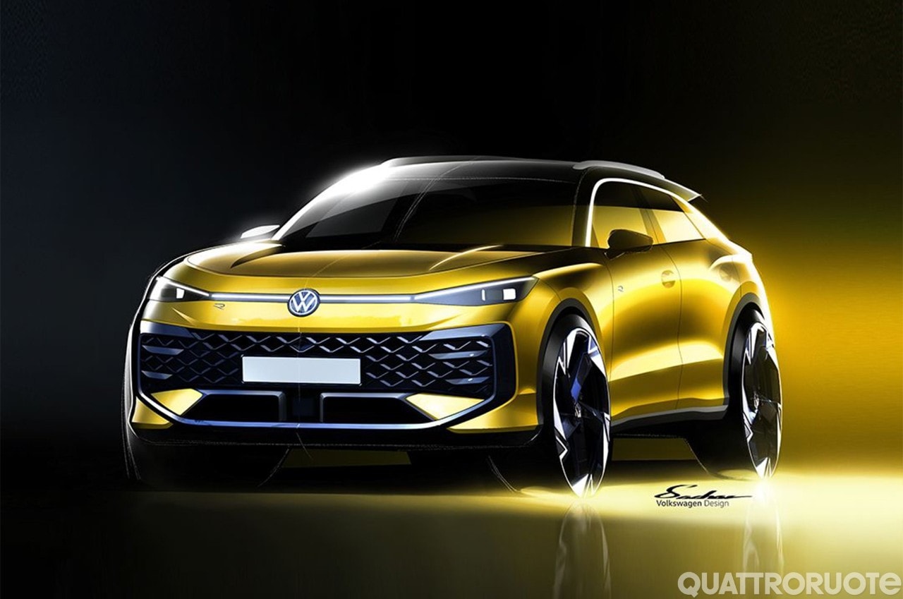 I bozzetti della nuova T-Roc