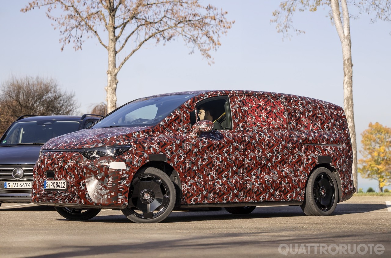 VLE, il nuovo van elettrico con maxi batteria da 115 kWh e ruote posteriori sterzanti